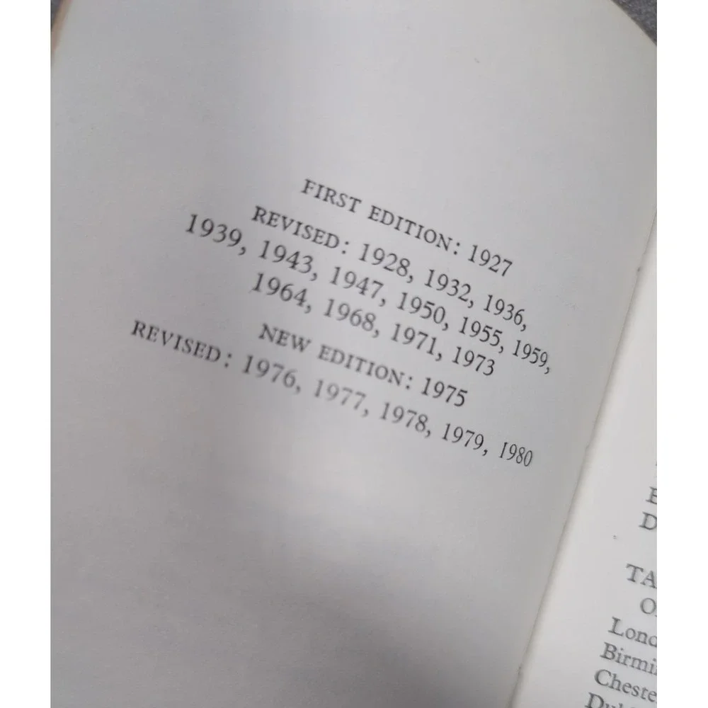 1980 Edition Bradbury's Book of Hallmarks: Guide to Marks of Origin Makers Marks